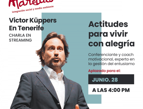 «Actitudes para vivir con alegría» – charla de Victor Küppers en Tenerife